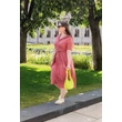 Kép 3/6 - Paloma ruha - türkiz lenvászon