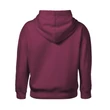 Kép 3/6 - Oversized kapucnis pulóver BURGUNDI