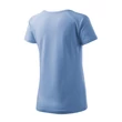 Kép 4/5 - DREAM V NECK pamut női póló - ÉGSZÍNKÉK