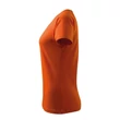 Kép 5/5 - DREAM V NECK pamut női póló - NARANCS