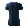 Kép 3/5 - DREAM V NECK pamut női póló - NAVY