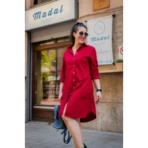 Agi Huszka ingruha sötétpiros