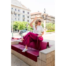 Mira nadrág - bordó M