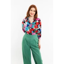 Mira nadrág - zsályazöld lenvászon