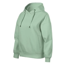 oversized kapucnis pulóver zsálya színben