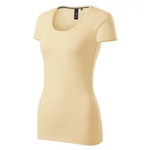 ACTION pamut póló női - VANÍLIA SÁRGA