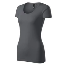 ACTION pamut póló női - ANTRACIT SZÜRKE