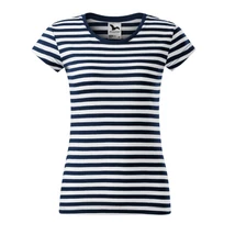 BASIC pamut póló női - tengerészcsíkos