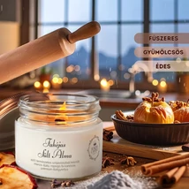 Aurora szójaviasz illatgyertya Fahéjas Sült Alma