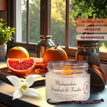 madagaszkár grapefruti vanilia gyümölcsös frissítő illatgyertya