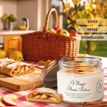 Aurora szójaviasz illatgyertya A Nagyi Almás Rétese