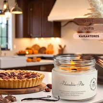 pekándiós pite illatgyertya