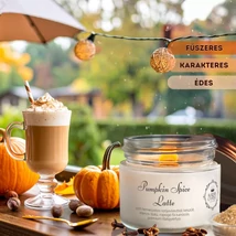 pumpkin spice latte illatgyertya