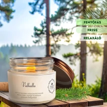 valhalla fenyőfás relaxáló illatgyertya