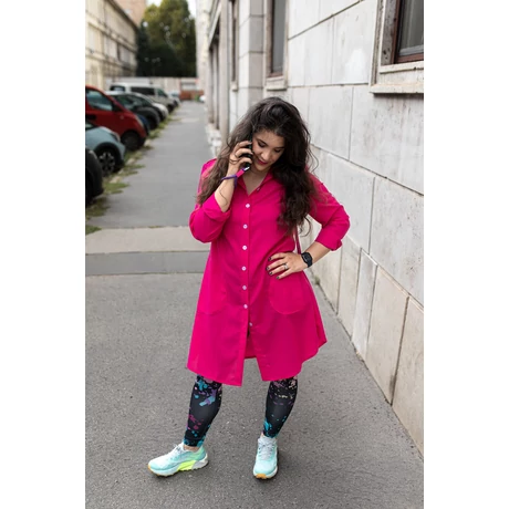 pink ruha, 165 centi magasságommal L-est viselek