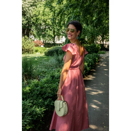 Lady dress - zsályazöld