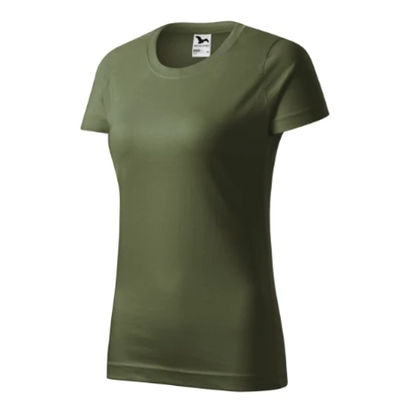 BASIC pamut póló női - KHAKI