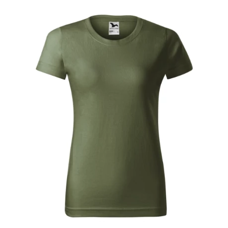 BASIC pamut póló női - KHAKI