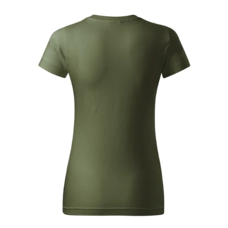 BASIC pamut póló női - KHAKI