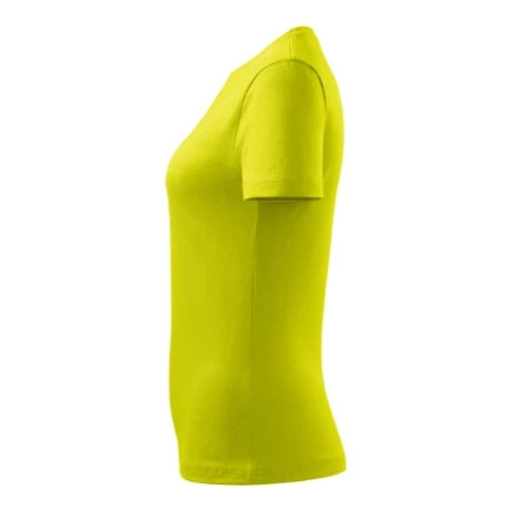 BASIC pamut póló női - LIME